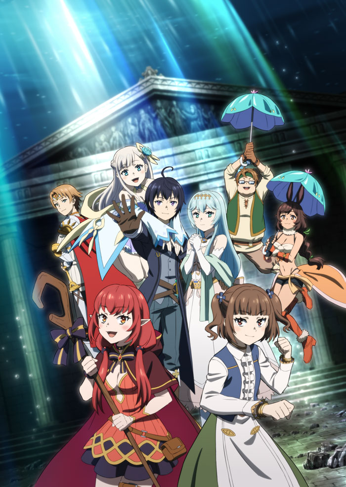『信者ゼロの女神サマと始める異世界攻略』キービジュアル